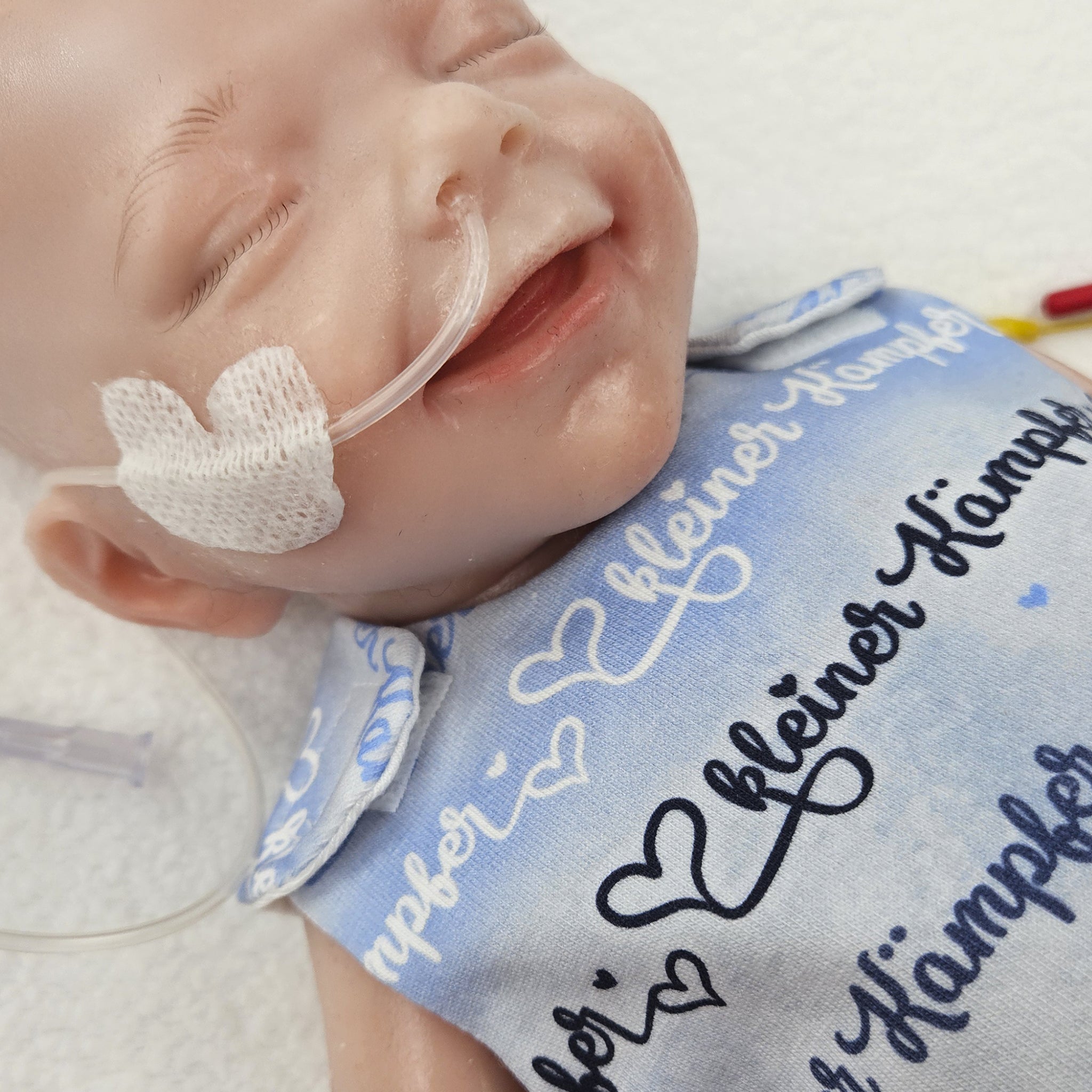 Adaptiver Frühchen Body "kleiner Kämpfer"