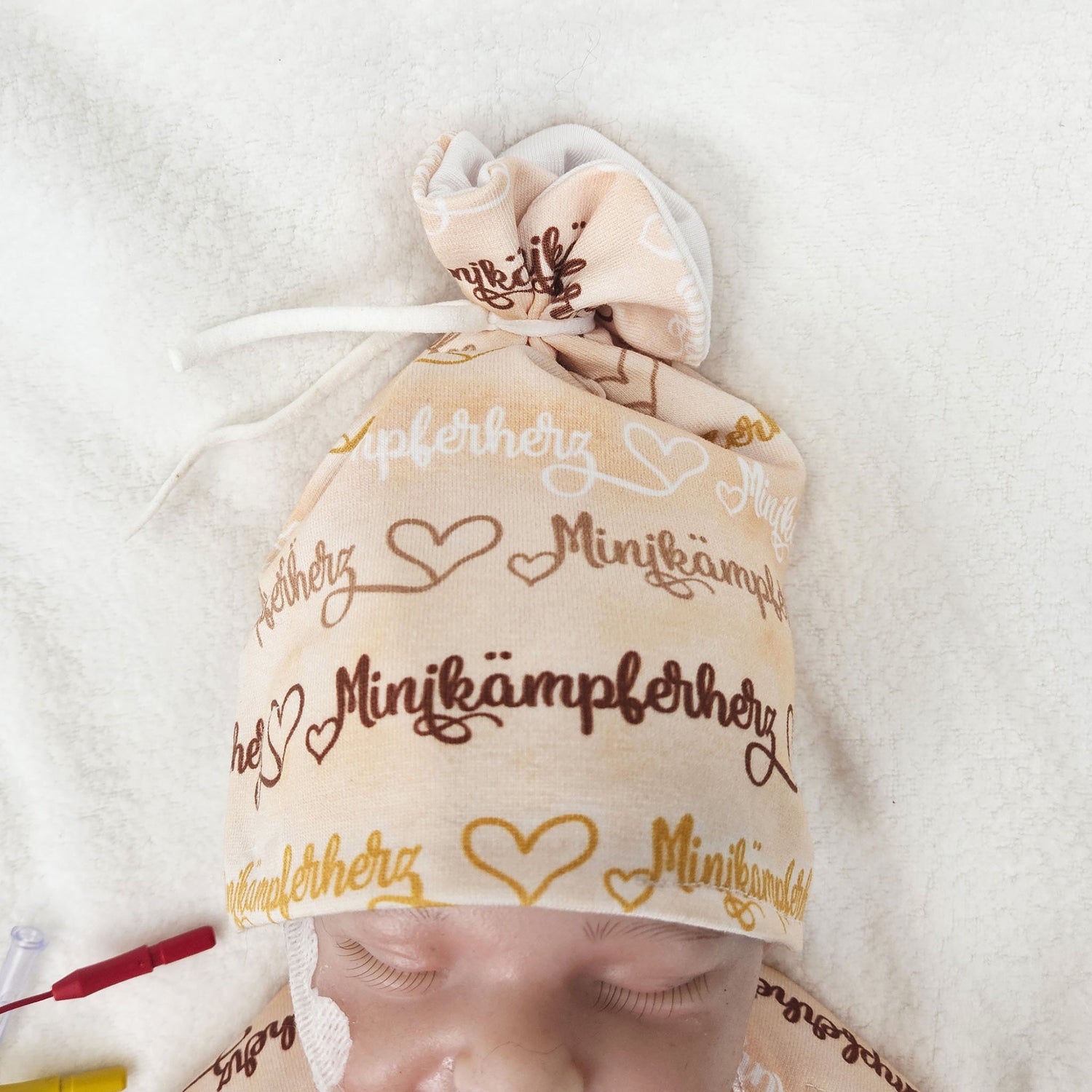 Adaptives Frühchen Shirt/Bodywrap &quot;Minikämpferherz&quot;