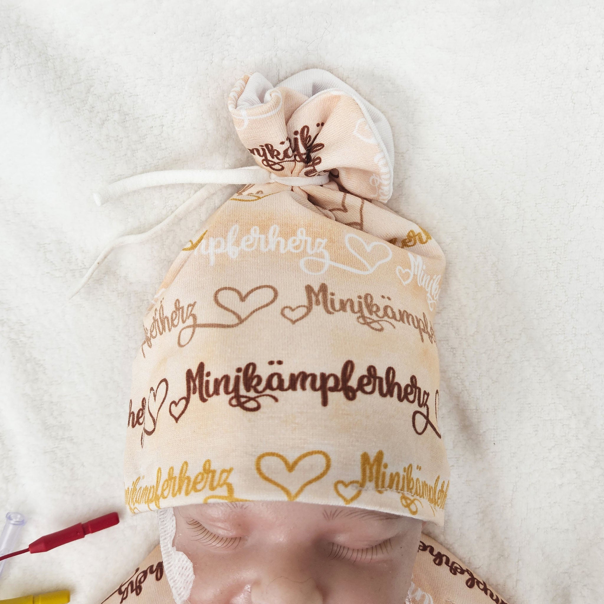 Adaptives Frühchen Shirt/Bodywrap &quot;Minikämpferherz&quot;