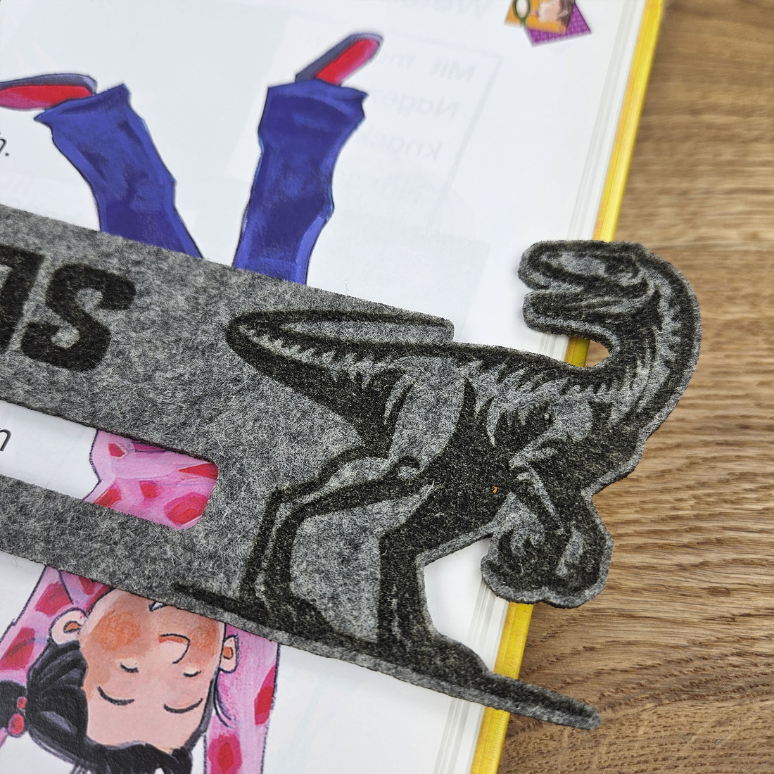 Personalisierte Lesehilfe &quot;Dinosaurier&quot; für Leseanfänger zum Schulstart, Einschulung, Schultüte, Schulanfang Grundschule