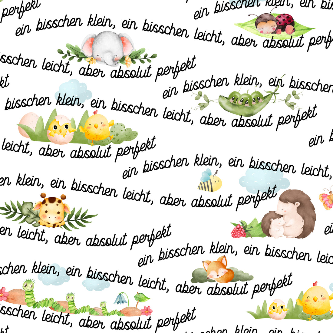 Adaptives Frühchen Shirt/Bodywrap &quot;ein bisschen klein aber total perfekt&quot;