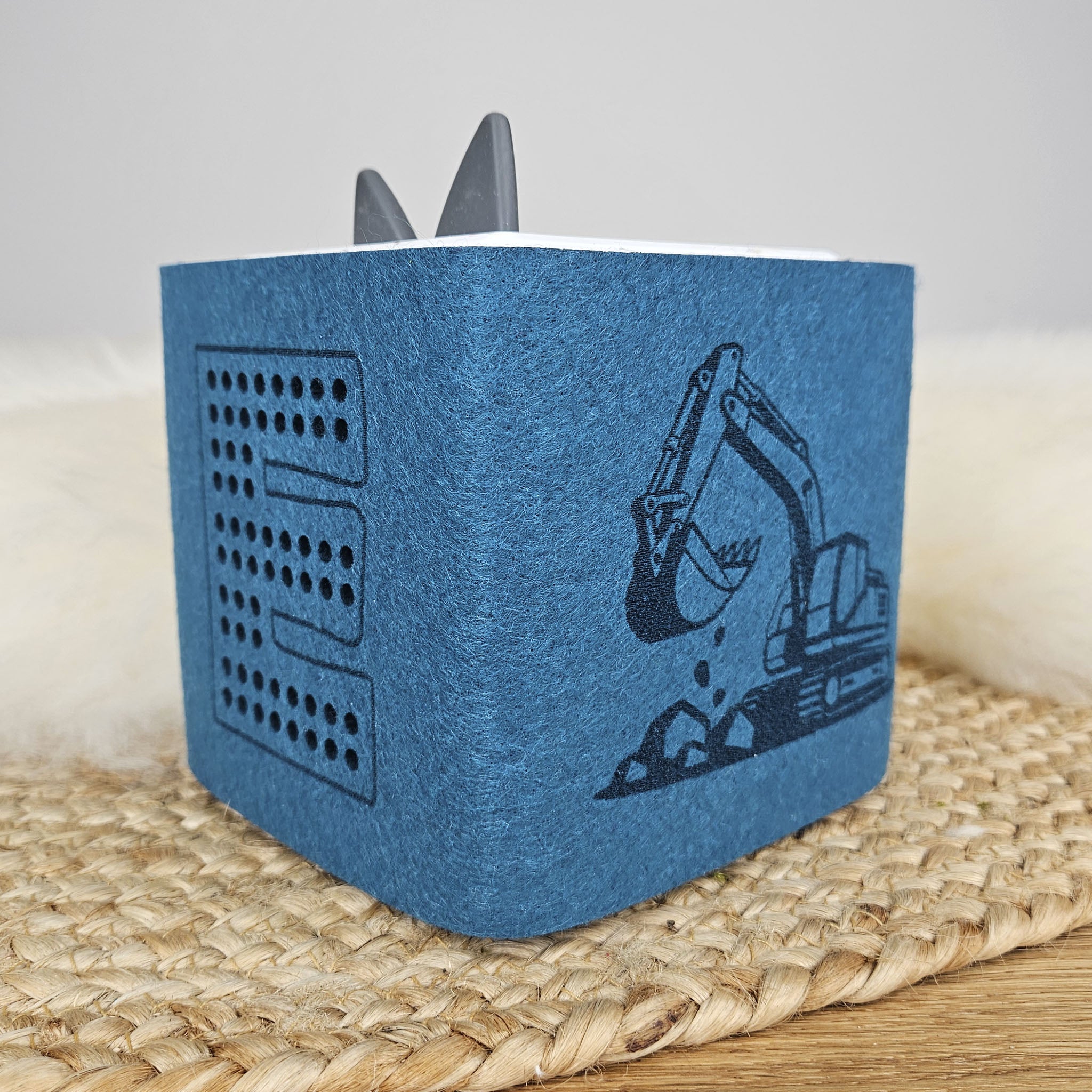 Personalisierte Tonieboxhülle, Schutzhülle für die Toniebox personalisiert, Farbwahl, Motivwahl, Wunschname, Akustiköffnung
