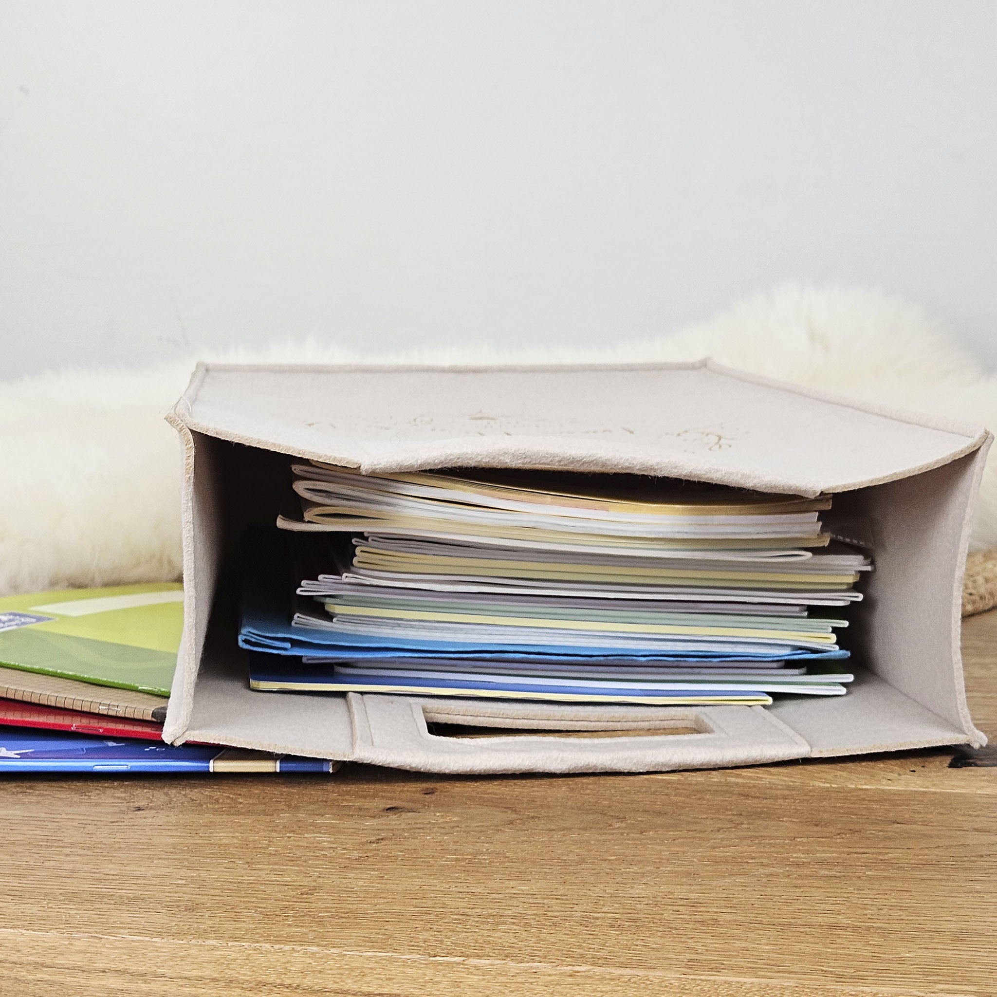 XL Lehrertasche mit Holzboden, Abschiedsgeschenk Lehrerin, Geschenk Lehrerin, personalisierte Geschenke Lehrerin