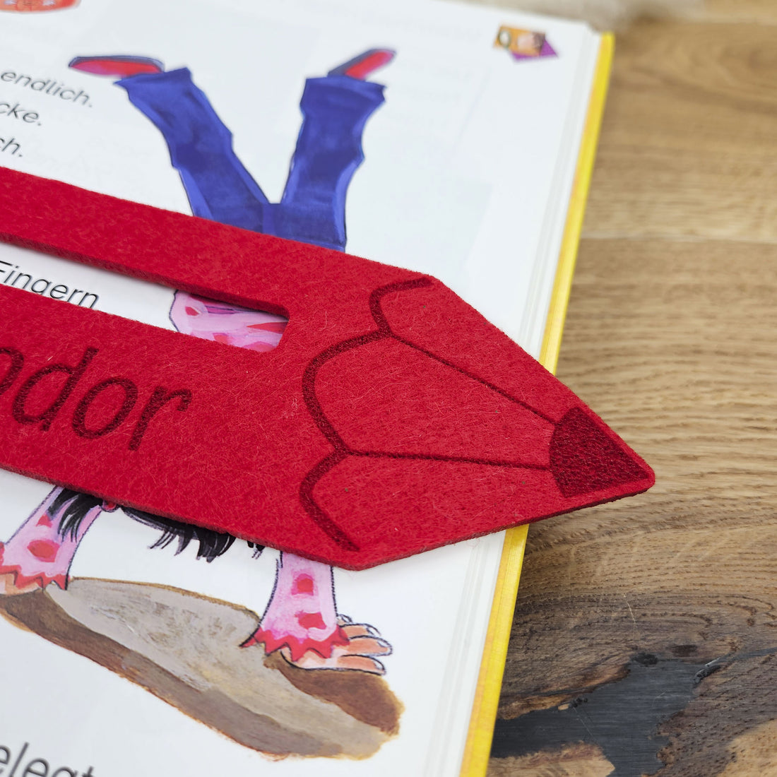 Personalisierte Lesehilfe &quot;Buntstift&quot; für Leseanfänger zum Schulstart, Einschulung, Schultüte, Schulanfang Grundschule