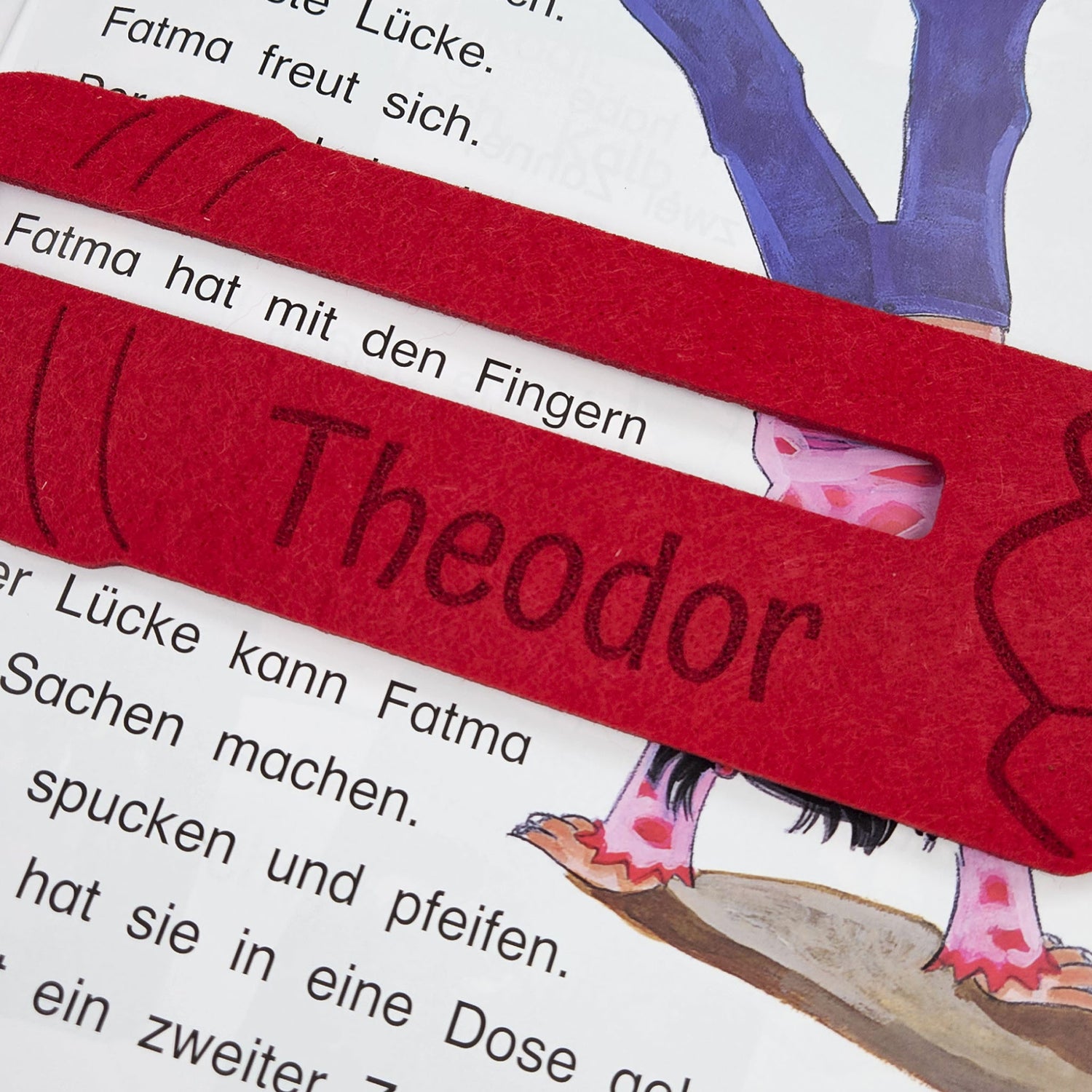 Personalisierte Lesehilfe &quot;Buntstift&quot; für Leseanfänger zum Schulstart, Einschulung, Schultüte, Schulanfang Grundschule