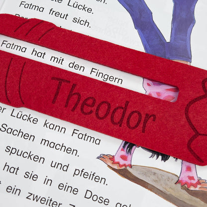 Personalisierte Lesehilfe &quot;Buntstift&quot; für Leseanfänger zum Schulstart, Einschulung, Schultüte, Schulanfang Grundschule