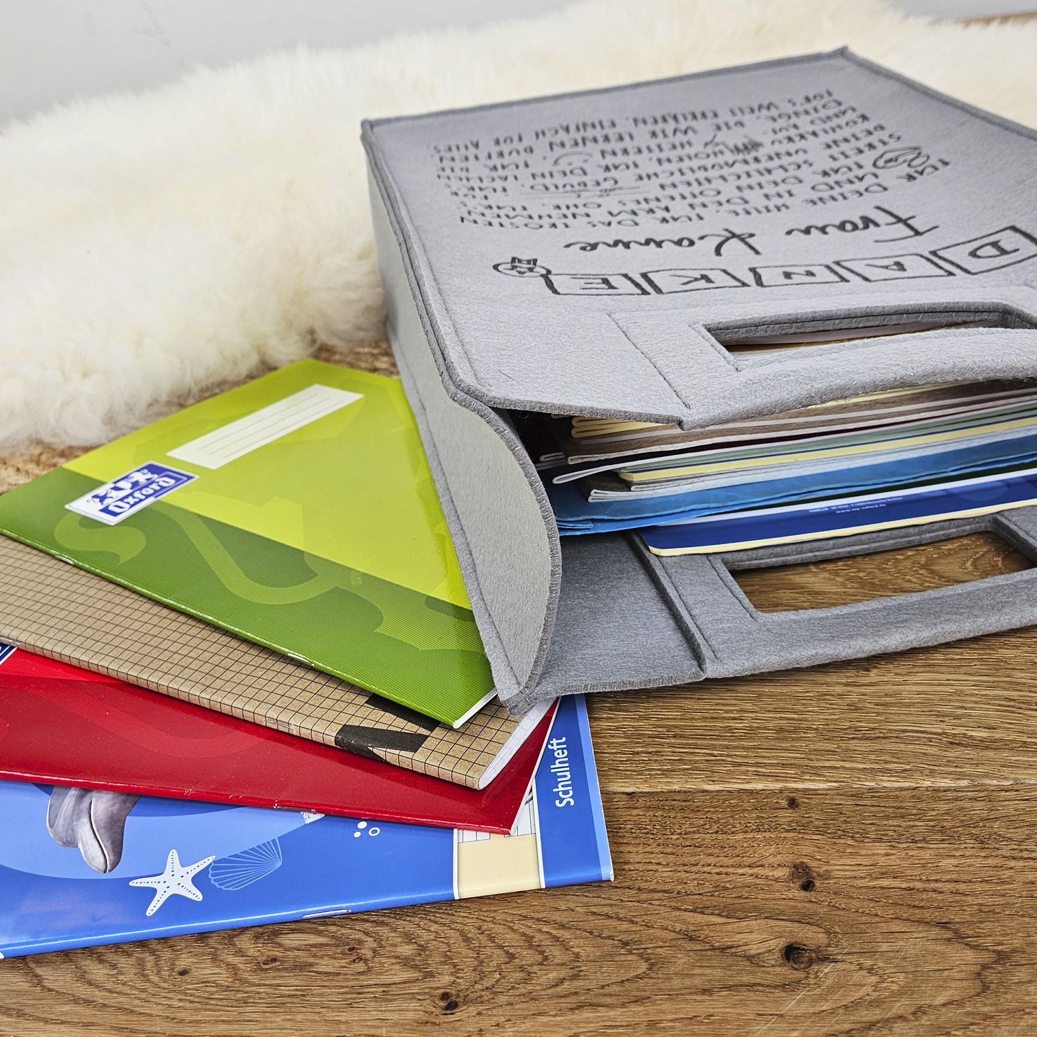 XL Lehrertasche mit Holzboden, Abschiedsgeschenk Lehrerin, Geschenk Lehrerin, personalisierte Geschenke Lehrerin