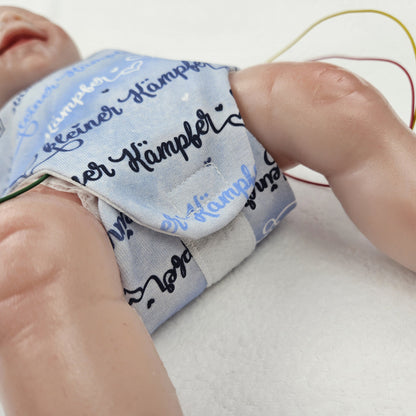 Adaptiver Frühchen Body &quot;kleiner Kämpfer&quot;