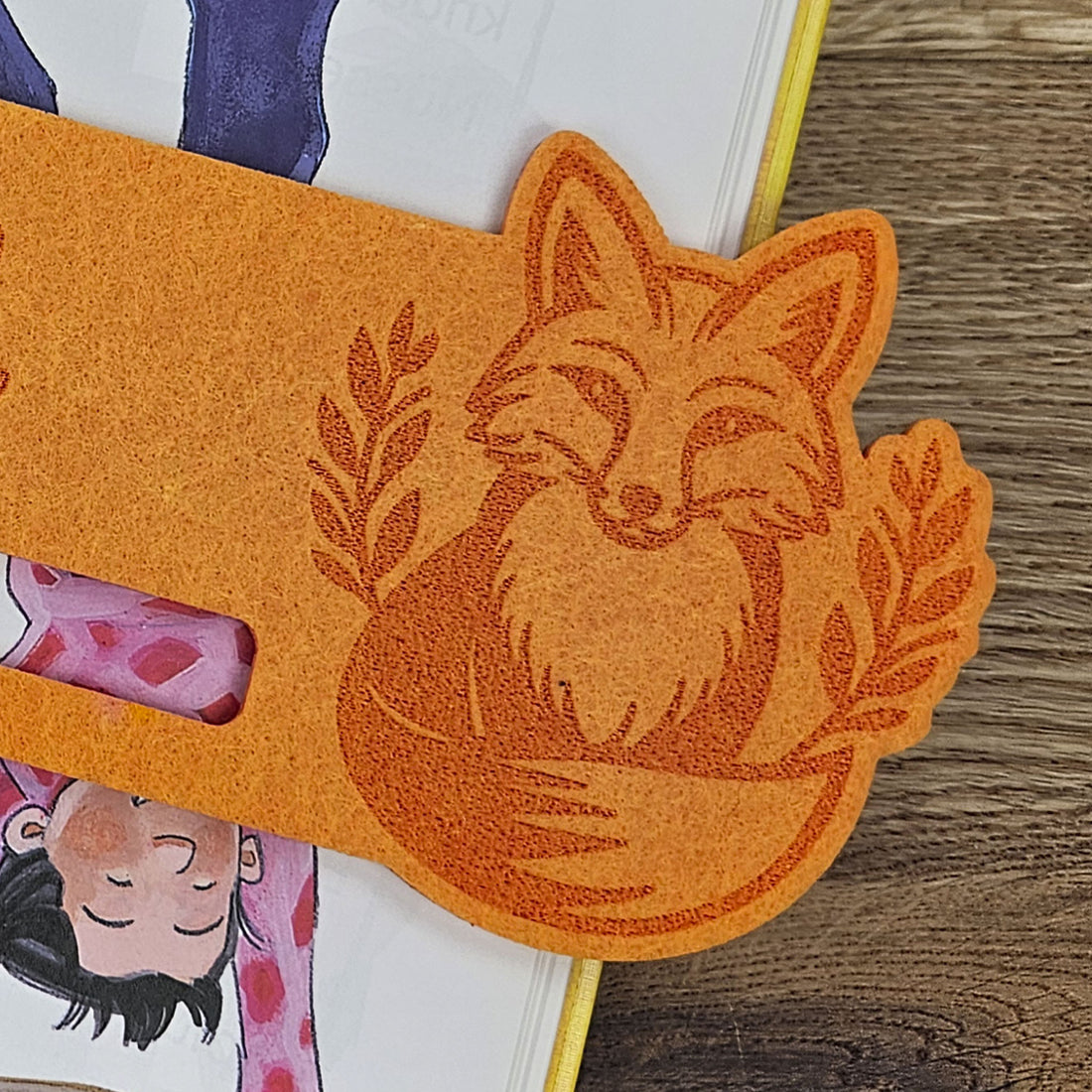 Personalisierte Lesehilfe &quot;Fuchs&quot; für Leseanfänger zum Schulstart, Einschulung, Schultüte, Schulanfang Grundschule