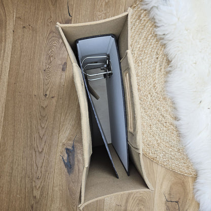 XL Lehrertasche mit Holzboden, Abschiedsgeschenk Lehrerin, Geschenk Lehrerin, personalisierte Geschenke Lehrerin