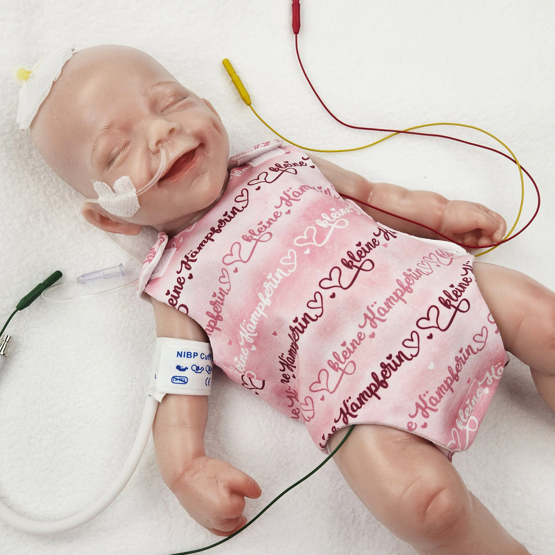 Adaptiver Frühchen Body &quot;kleine Kämpferin&quot;