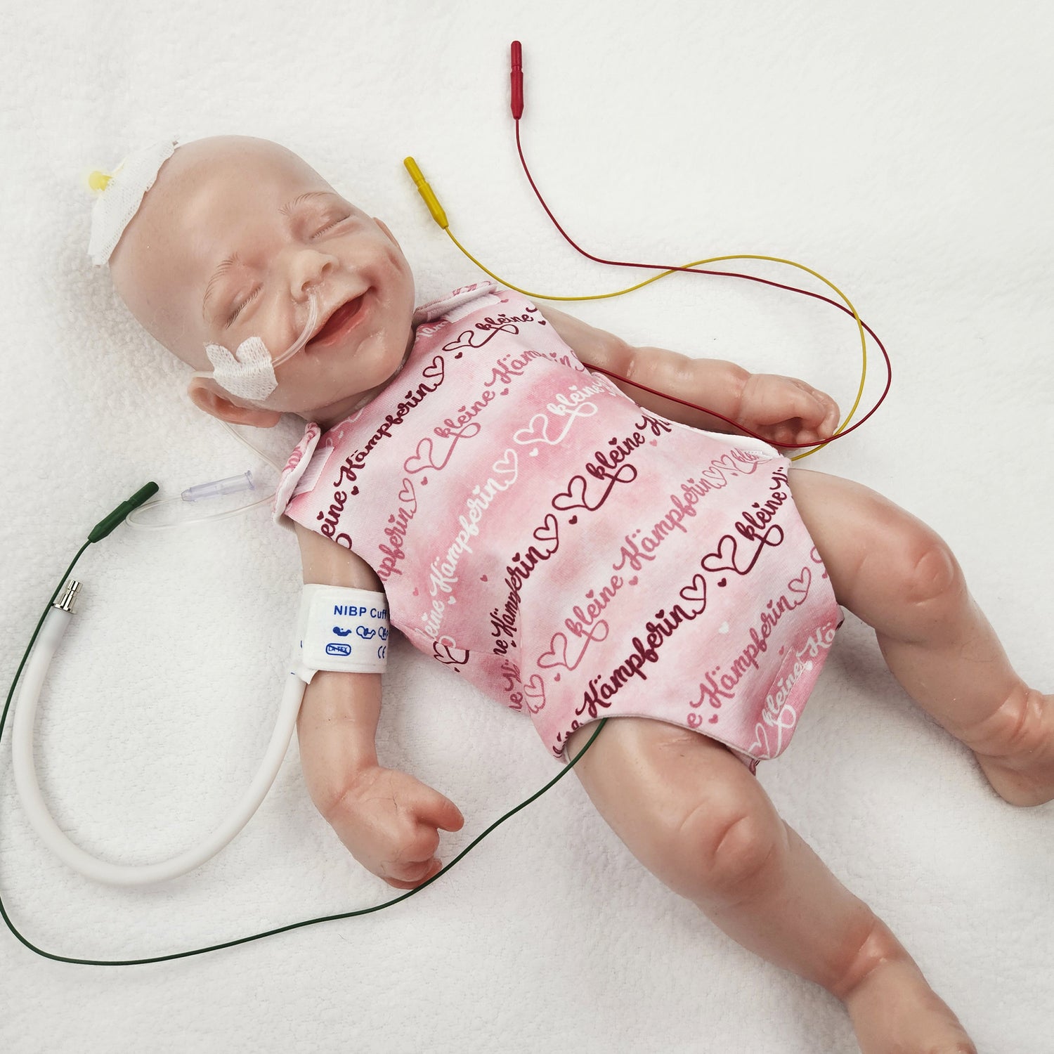 Adaptiver Frühchen Body &quot;kleine Kämpferin&quot;