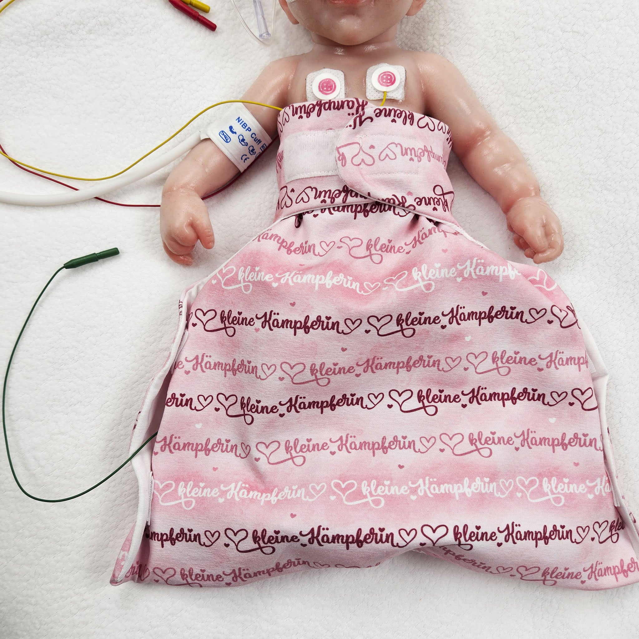 Adaptiver Frühchen Strampelsack/&quot;Pucksack&quot; Kleiner Kämpferin