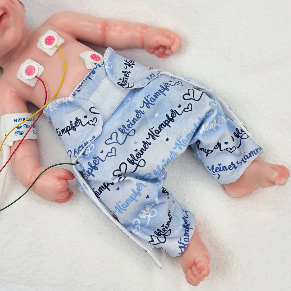 Adaptive Frühchen Hose &quot;kleiner Kämpfer&quot;