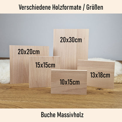 Personalisiertes Fotogravur Holzbild / Fotobild, Babygeschenk, Holzgravur als Fotogeschenk, Personalisiertes Geschenk, Geschenk zur Geburt